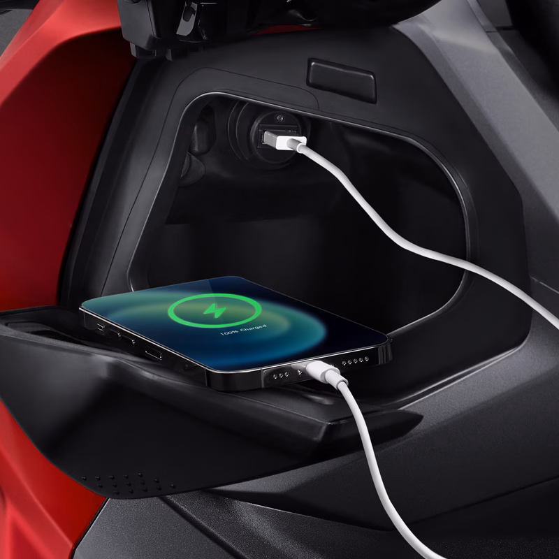New USB Charger in Console Box Image