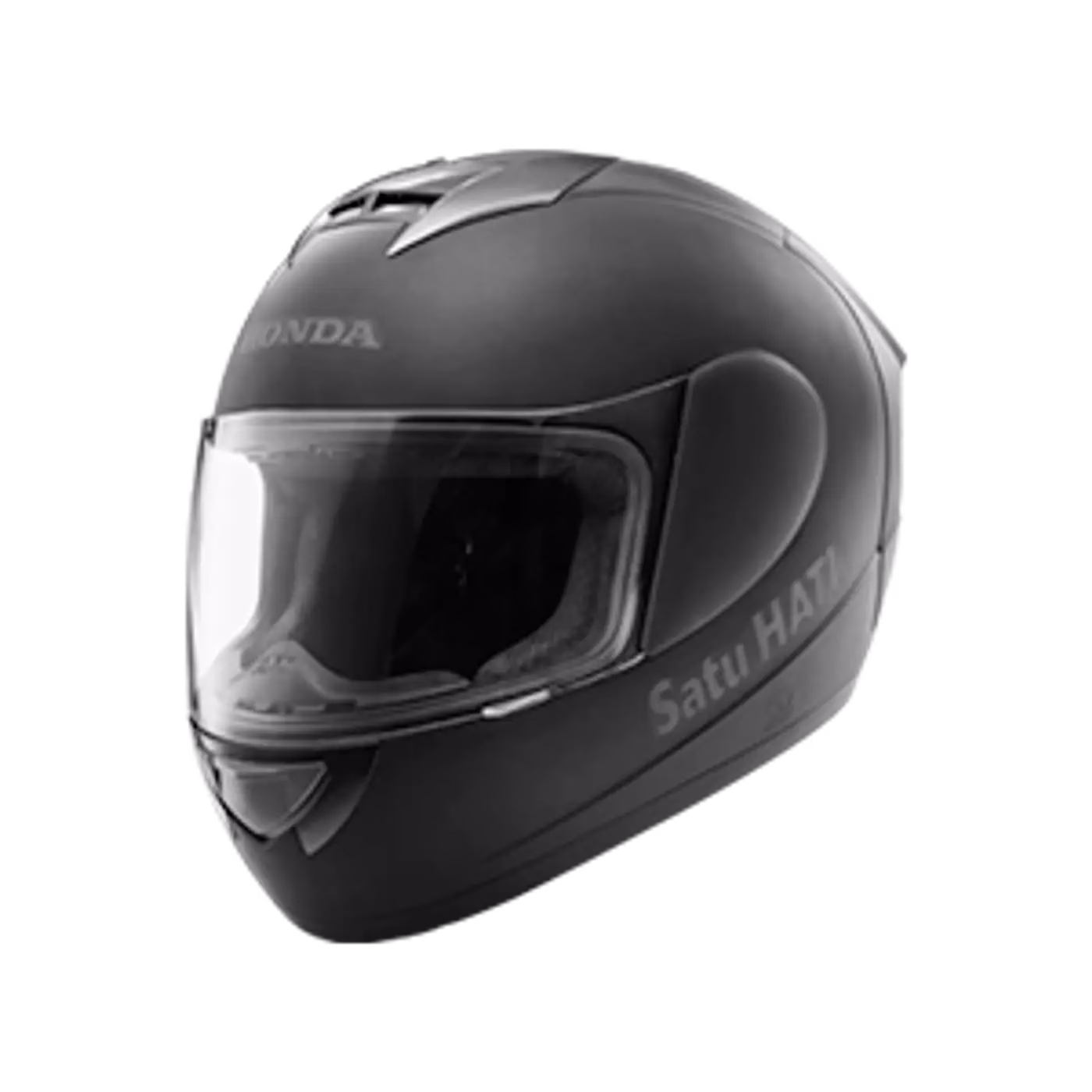 HONDA BLACK MONO HELMET Image